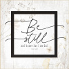 Be Still And Know - Wood Plaque 